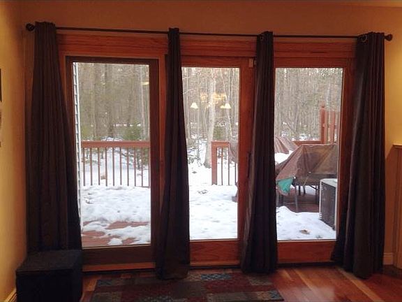 Looking Through Slider onto Deck