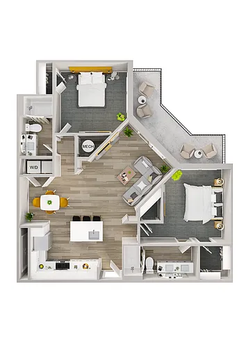 Floor plan B41