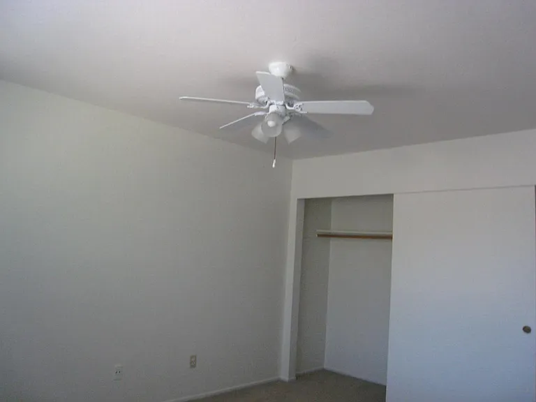 Room with regular closet