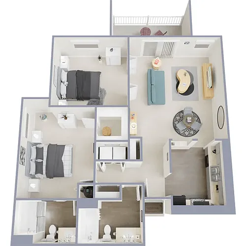 Floor plan Bluet