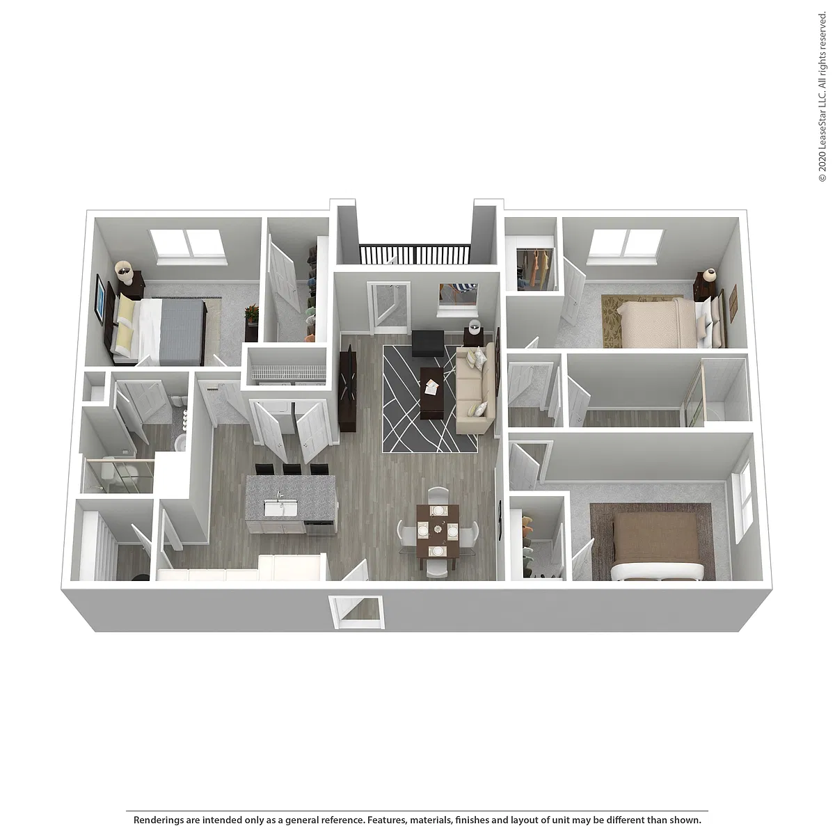 Floor plan Boardwalk One