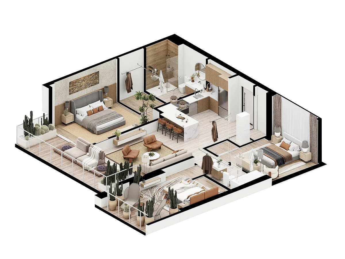 Floor plan D1