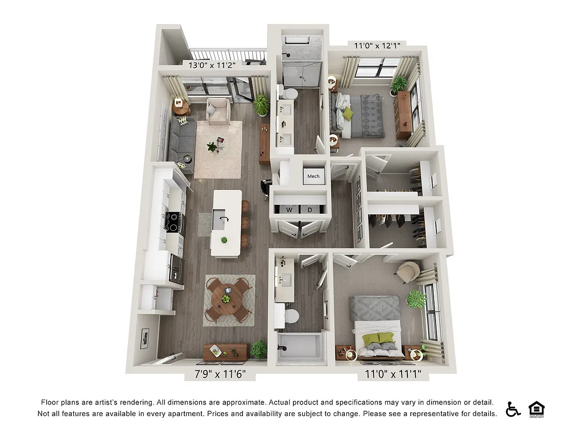 Floor plan B2
