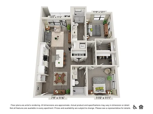 Floor plan B2
