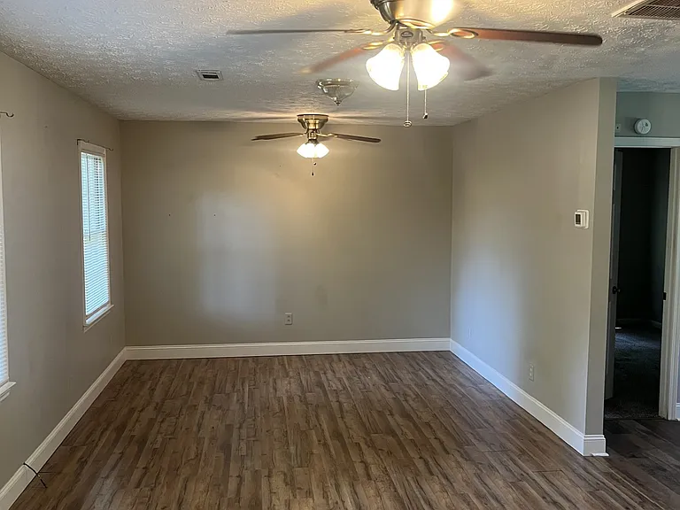 Living Area Front Door on Left
