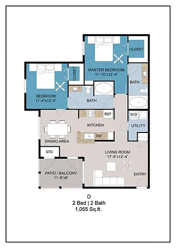 Floor plan Plan D