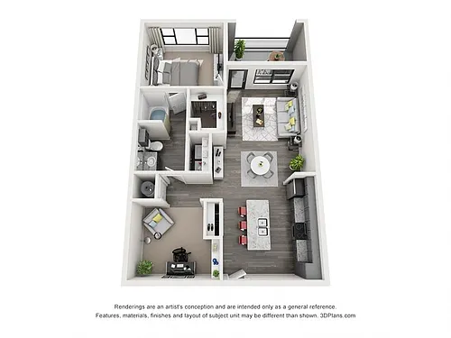Floor plan The Wayne