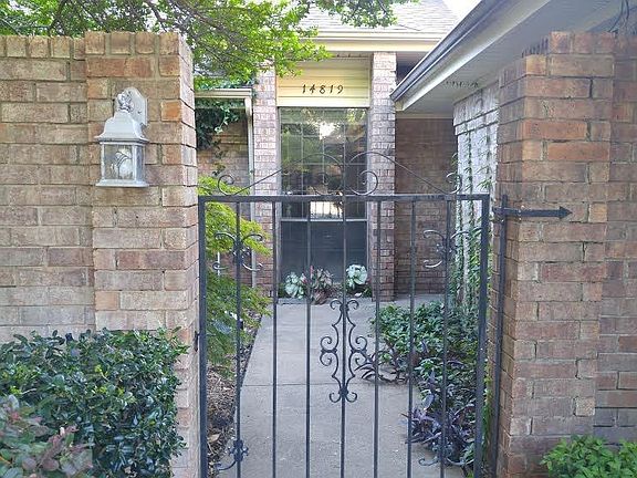 Entrance to private courtyard