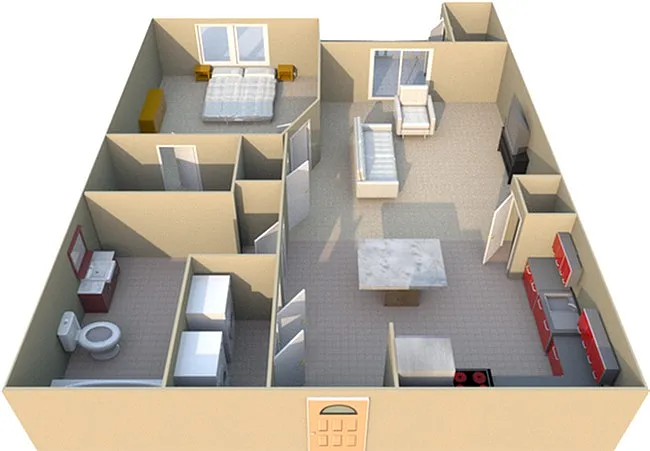 Floor plan Westview