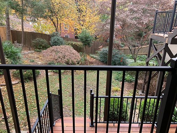 View from apartment entry door