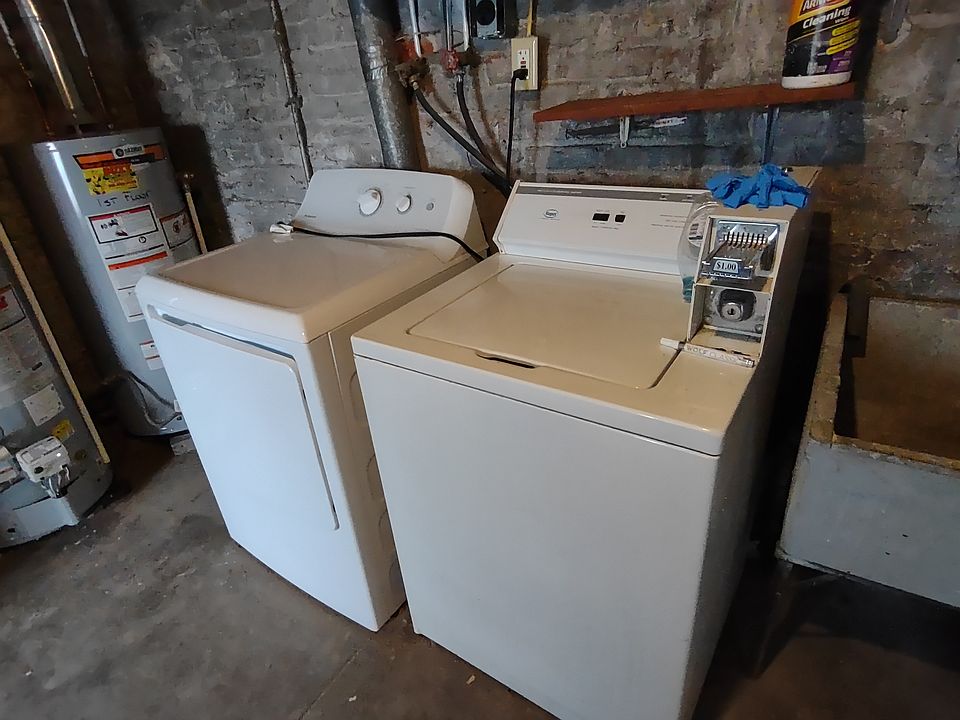 Basement Washer and Dryer