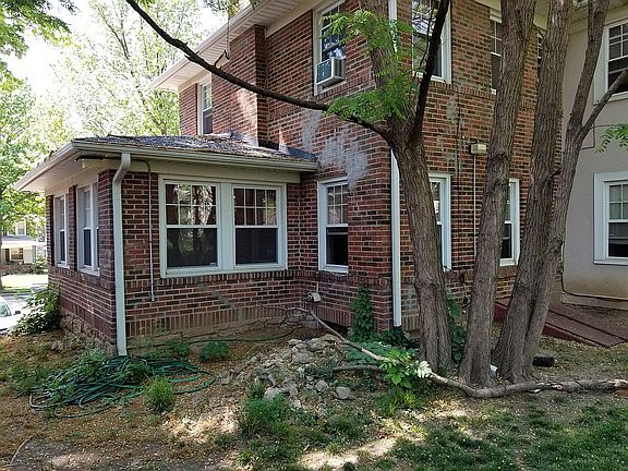 Rear of the home