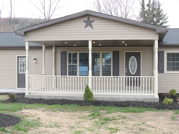 Covered front porch 