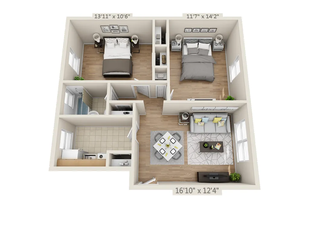 Floor plan The Wren-Classic Village