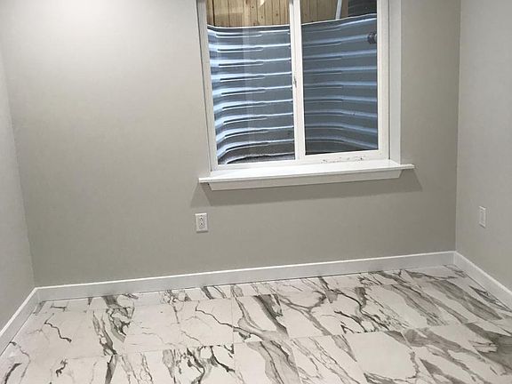 Basement room with egress window