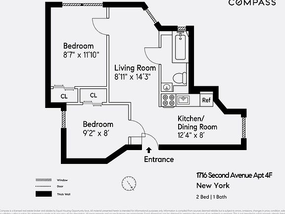 2nd image of 1716 2nd Ave APT 4f