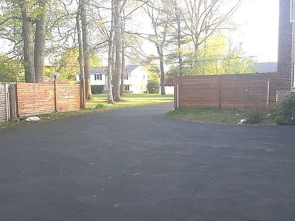 Large driveway