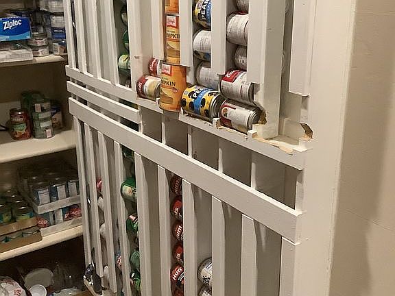 Built in can rotators