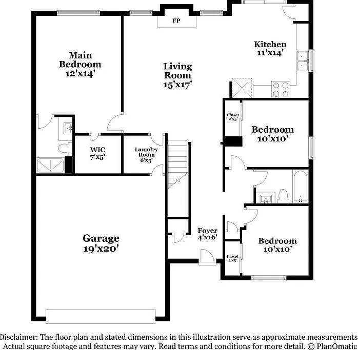 3 bed, 2.0 bath, 1298 sqft, $2,215 — Photo 2