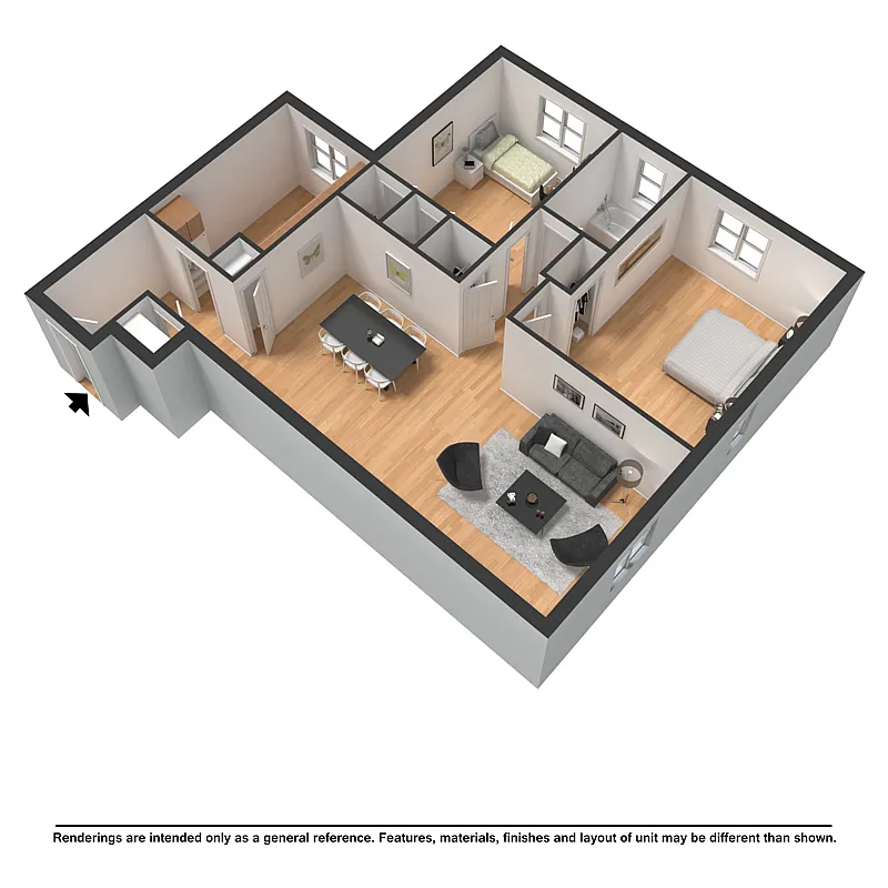 Floor plan B