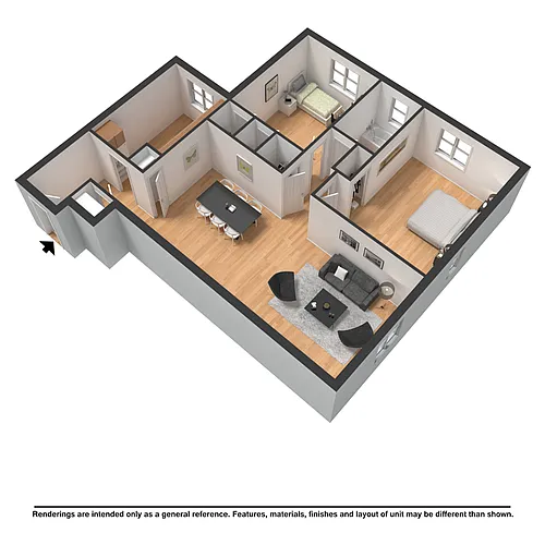 Floor plan B