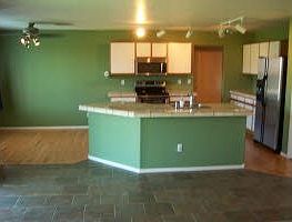 kitchen with new stainless steel appliances
