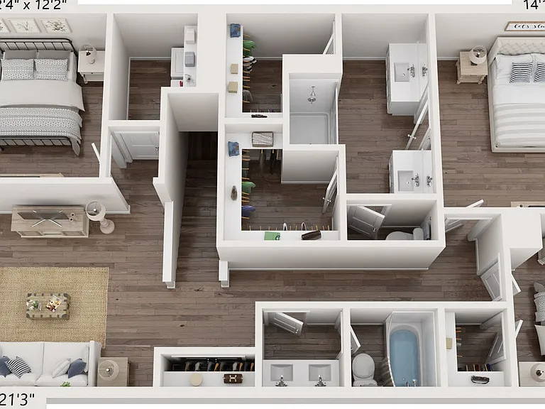 Salisbury floor plan Affinity at Kendrick