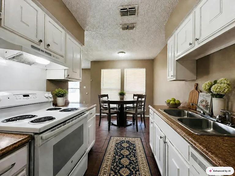 Virtually Staged Kitchen