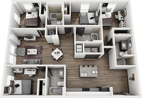 Floor plan Boulder D