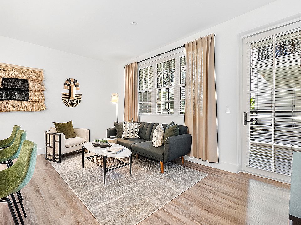 Living space with patio