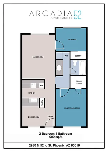 Floor plan 2x1a