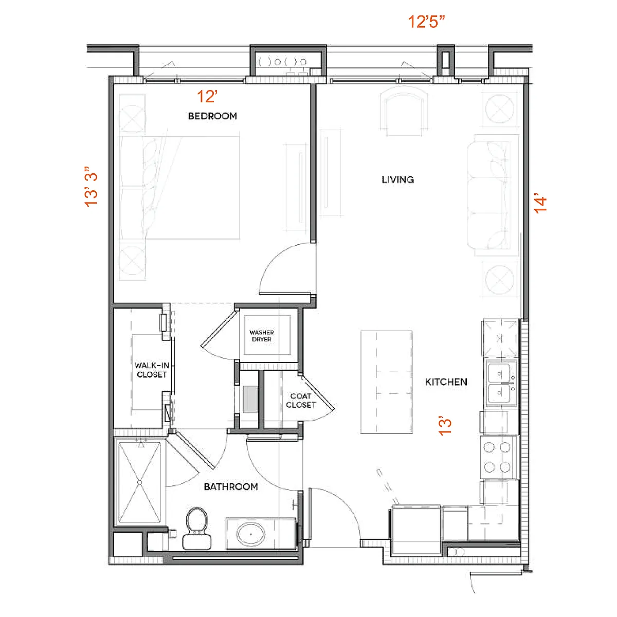 Floor plan A1