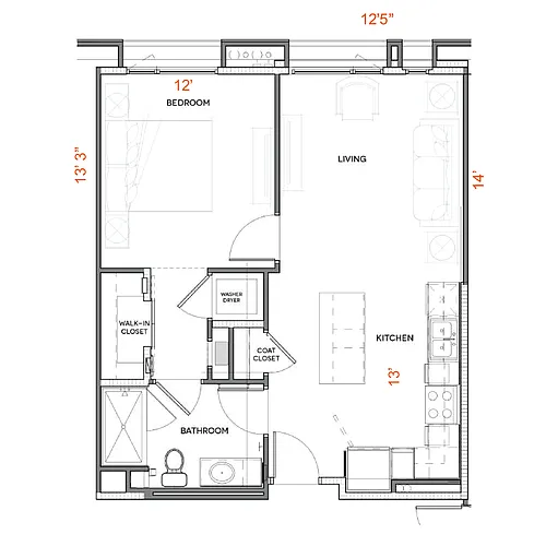 Floor plan A1