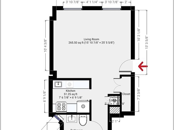 2nd image of 22 W 131st St #1F