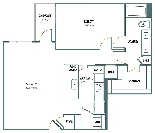 Floor plan A6