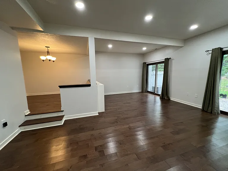 Living Room with Dining