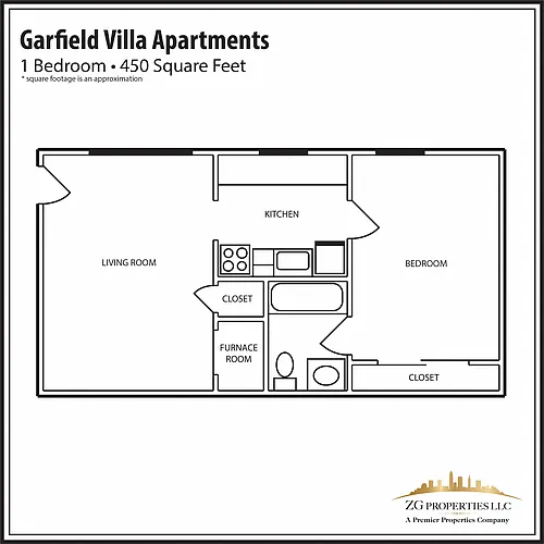 Floor plan Studio Plus