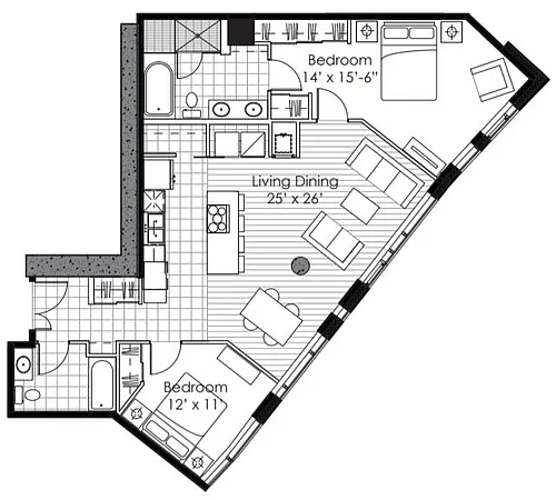 Floor plan Penthouse A
