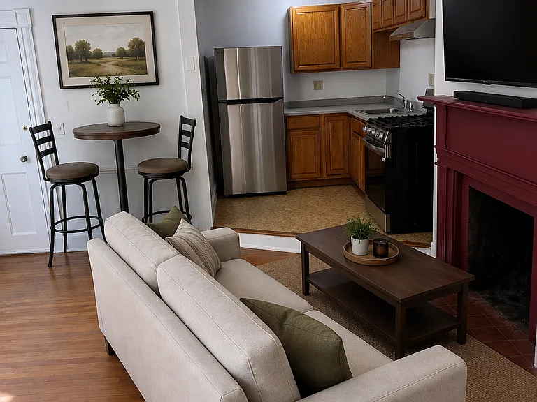AI generated - Kitchen & funished LvRm