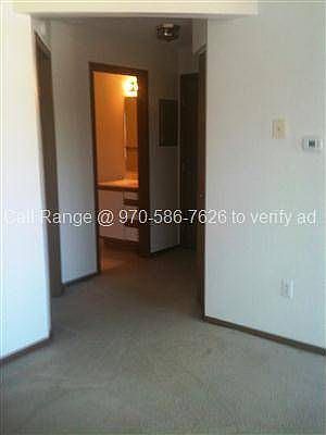 living room looking towards bathroom