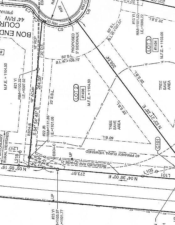 2nd image of 1496 Bon Endriot Ct Lot 2