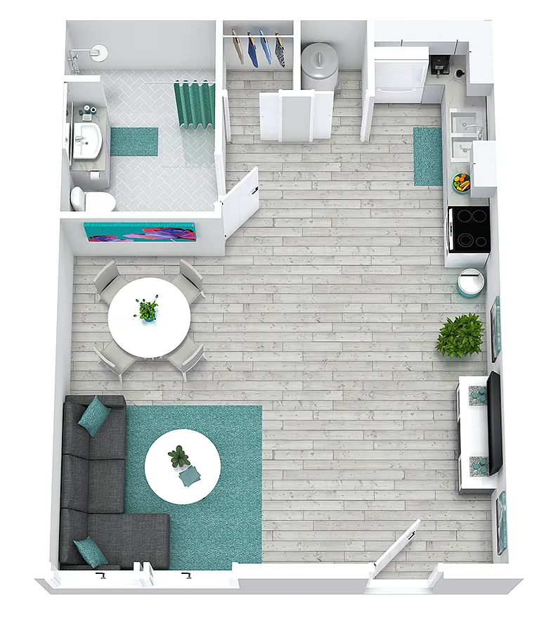 Floor plan Coral