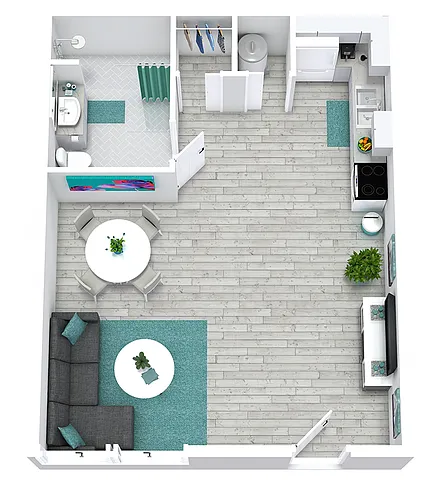 Floor plan Coral