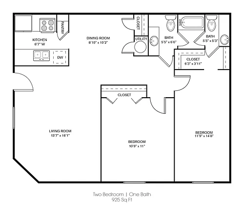 Floor plan 2 X 15