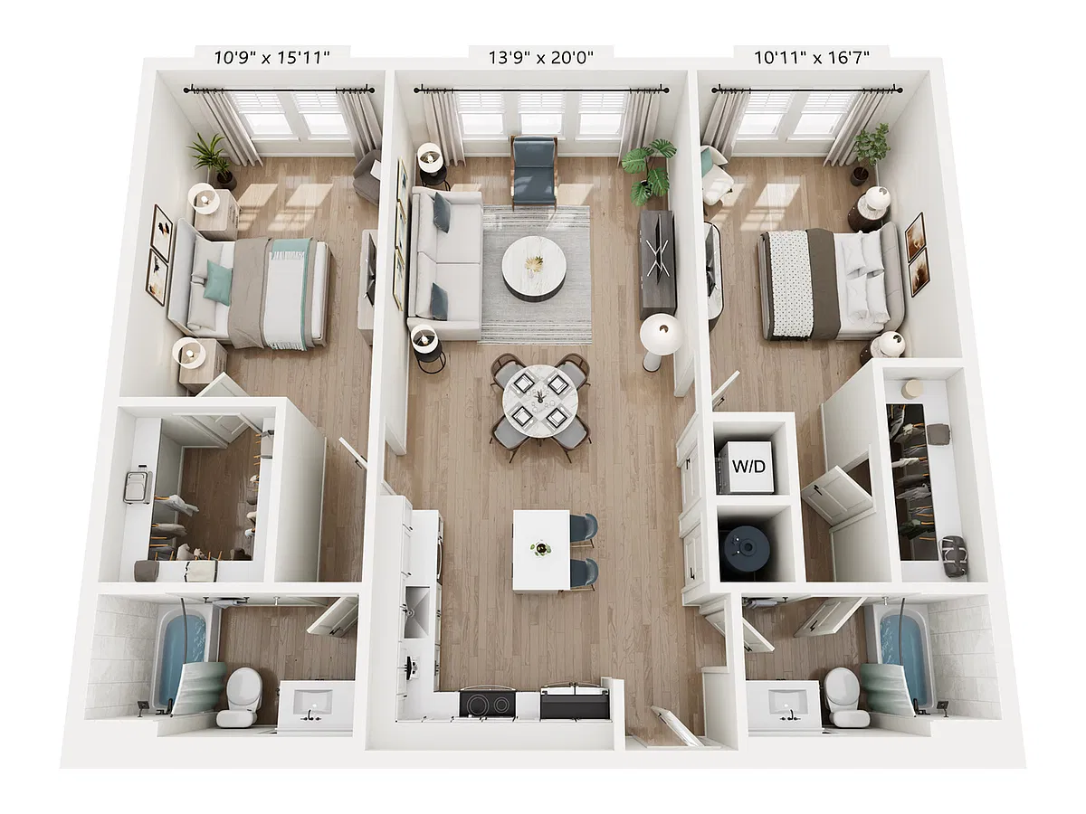 Floor plan B2