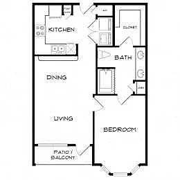 Floor plan A2 - Harbor Shores II