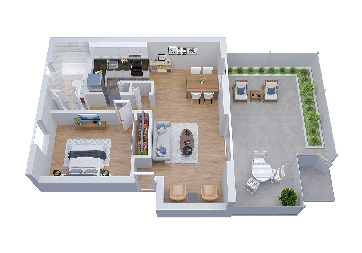 Floor plan A1