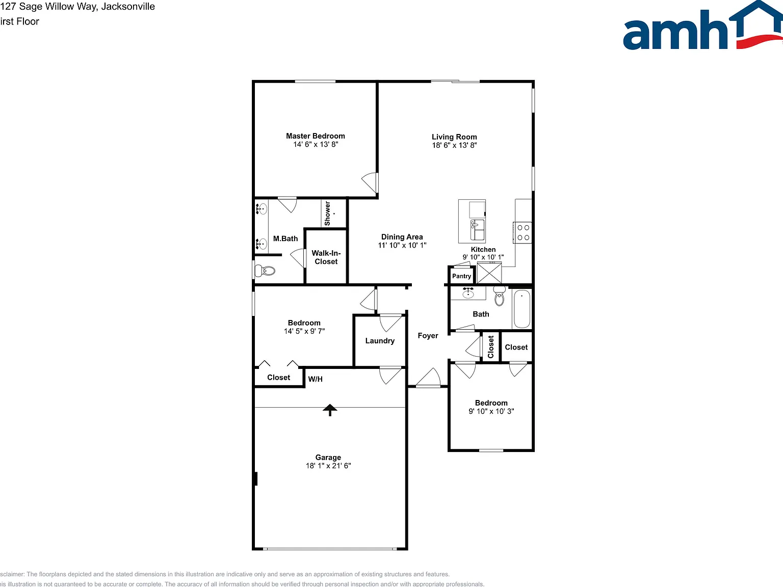 3 bed, 2.0 bath, 1382 sqft, $1,720 — Photo 2