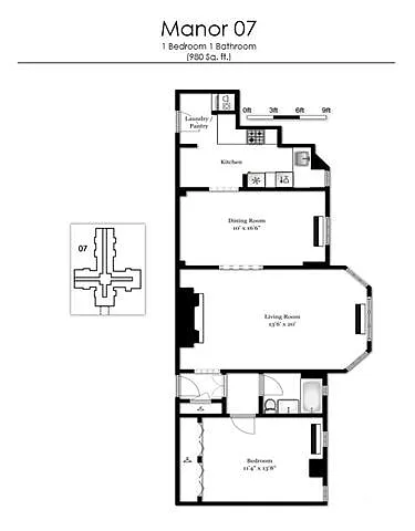 Floor plan A12D
