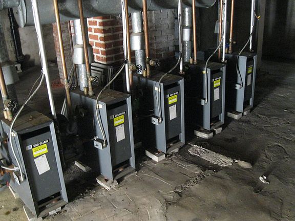 Boilers for each apartment